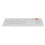 Wireless Keyboard Mouse Combo Featuring 2.4G Wireless Technology Plug And Play Multimedia Hot Keys Retro Design For Windows Computer Laptop - White 8