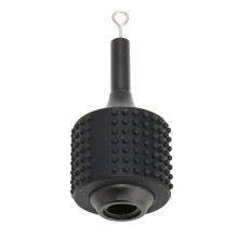 Tattoo Grip Sleeve Silicone Cover for Cartridge Grips Comfortable NonSlip Black Handle