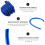 Reminder Rope Self-Coiling Cable Safety Wire Antitheft Security Spring 6 Pcs Bike Water Proof Steel Plastic Lock 4