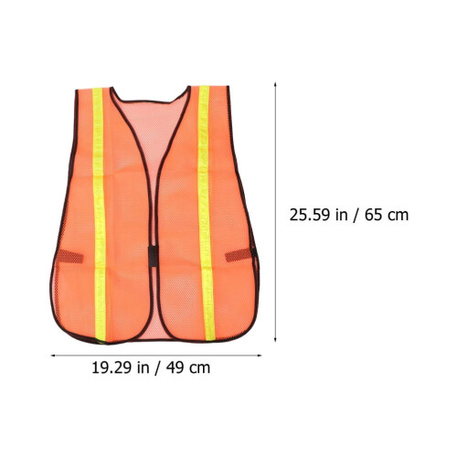 Eease Practical Reflective Safety Vest Lightweight High Visibility Vest for Work 1