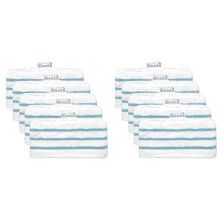 Lot de 10 lingettes en microfibre lavables pour balai vapeur, housse de rechange compatible avec les modèles FSM1616 et FSM1630