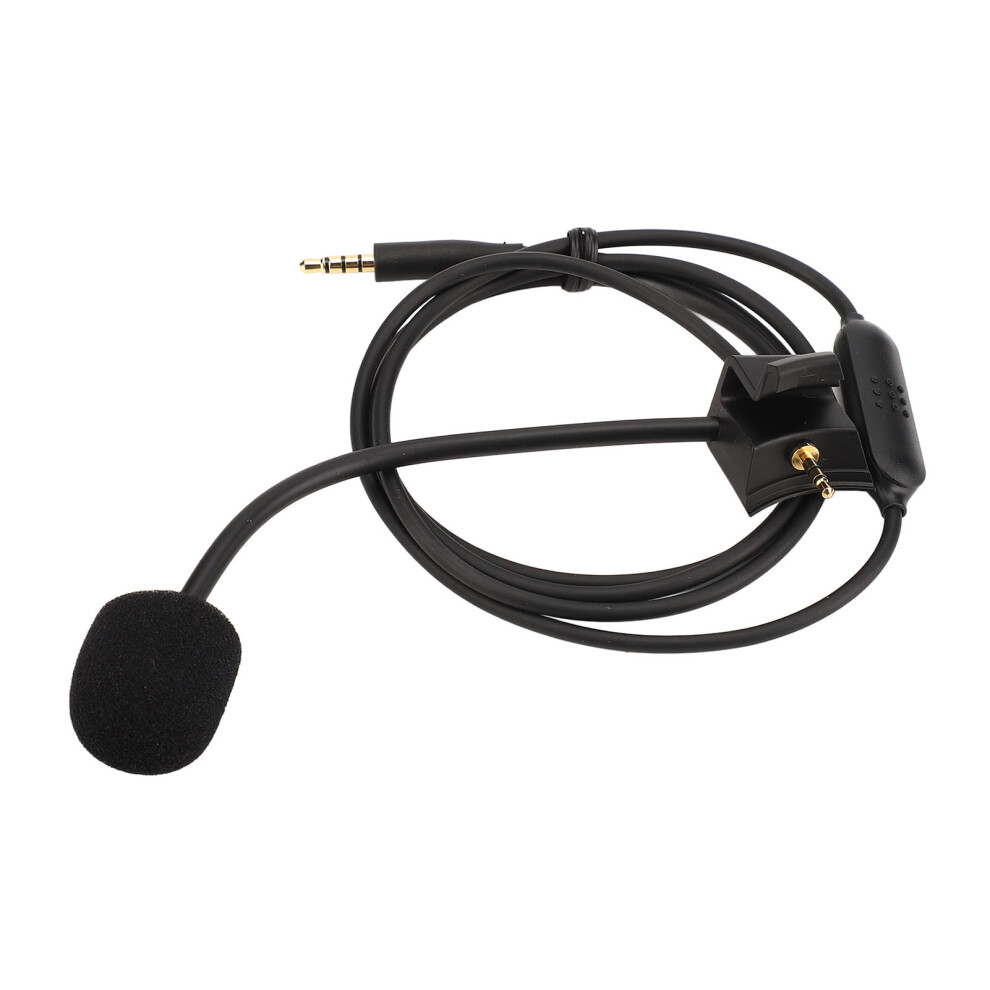 Boom Gaming Microphone For Headphones, Detachable Mic With Mute Switch And Adjustable Position, Noise Cancelling Microphone With High Sensitivity For 9773935259249