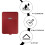 Capa protetora resistente para laptop, com fecho magnético, interior macio em microfibra, função de suporte para uso ergonômico e compatibilidade 4