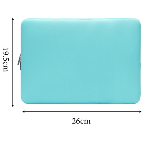 Capa protetora para notebook de 11 a 15,6 polegadas, com compartimento interno e design acolchoado e espesso. Possui fecho duplo M. 2
