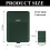 Capa protetora resistente para laptop, com fecho magnético, interior macio em microfibra, função de suporte para uso ergonômico e compatibilidade 5