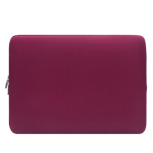Laptophoes voor laptops van 11-15,6 inch, beschermhoes met opbergvak en zacht, verdikt ontwerp, laptophoes met dubbele M