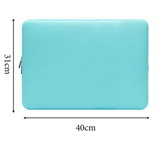 Capa protetora para notebook de 11 a 15,6 polegadas, com compartimento interno e design acolchoado e espesso. Possui fecho duplo M. 2