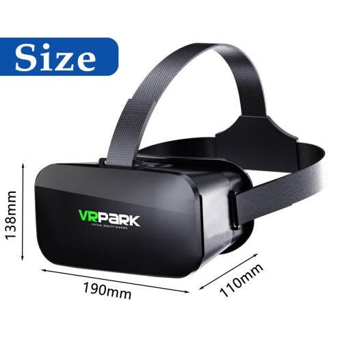 VR Headset with Controller, Adjustable 3D Virtual Reality Glasses for Mobile Immersive 3D Virtual Reality Experience Anti-Blue Light Virtual Reality G 1