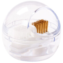 Nail Drill Bit Cleaning Brush with Strong Bristles Ergonomic Grip Detachable Design for Salon Use