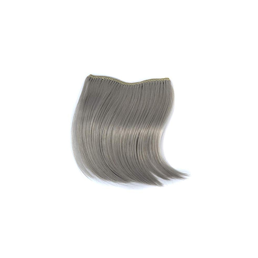 Unisex Clip In Bangs With Natural Matte Finish, Secure Fringe Hairpiece For Instant Style Change