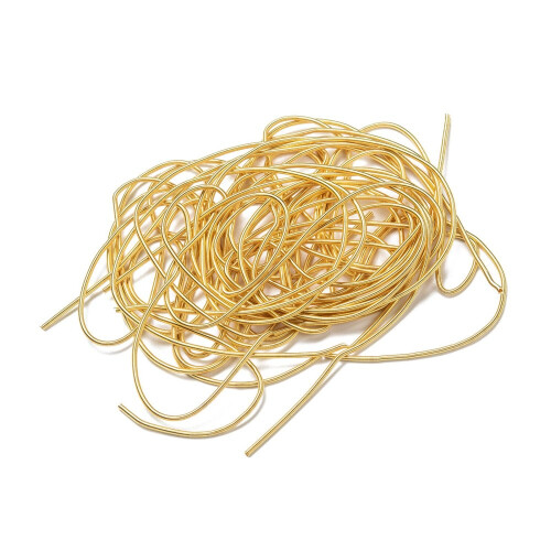 2 τσάντες Γαλλικό σύρμα Gimp Wire Εύκαμπτο στρογγυλό σύρμα χαλκού Μεταλλικό νήμα για 1