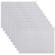 10 Pcs Aluminum Screen 15.75x11.8Inch White Wire Mesh Sheet for Sculpting Clay, DIY Projects, Partitions, Jewelry, Home Decor Art