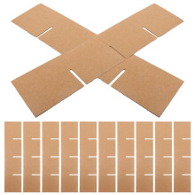 Packing Boxes 12 Pcs Carton Partitions Glass Dividers For Moving Kit Paper Suite