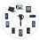 Ακουστικά Bluetooth με μικρόφωνο, στερεοφωνικά ασύρματα ακουστικά για κινητά 5