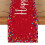Sm: )e Happy Birthday Polka Dot Red Table Runner 13x36Inch 1