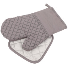 Luvas de silicone resistentes ao calor, para forno e panelas, luvas de cozinha, suportes para panelas.