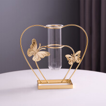 Kayannuo Ramadan-dekorasjoner på salg, kunstig blomsteroppsats kompatibel med skrivebord i stuen, hydroponisk vase, lys luksuriøs stil