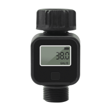 Water Flow Recorder Digital Water Flow Meter 3/4in Hose Water Meter for Measuring Water Usage and Flow Outdoor Gardens