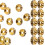 Perles d'espacement de roue, strass, perles pour la création de bijoux faits main, incrustations, 100 pièces 1