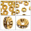 Perles d'espacement de roue, strass, perles pour la création de bijoux faits main, incrustations, 100 pièces 5