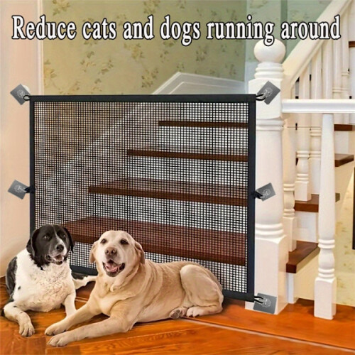 Hundgrind för trappor Husdjursgrindar för huset 180*72cm 2