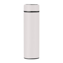 Termoska Nomeni Smart Touch LED 500ml, vnútorný objem 304 + vonkajší objem 201, biela, kompatibilná s displejom na meranie teploty