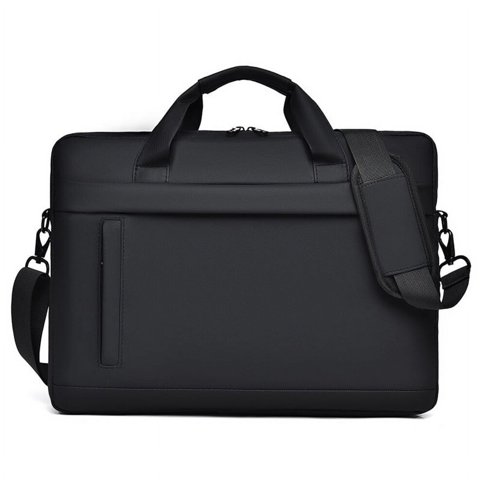 Laptop Bag, Laptop Or Tablet Crossbody Bag, Stylish, Durable, Waterproof Fabric, 15.6 Inches Black 9773935842472