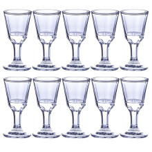 Xing 10pcs Glasses Small Cups Wine Cups Household Small Glass Cups Liquor Cups