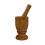 Imusa Mortar with Pestle Kitchen Essentials, Jumbo, Natural 1