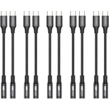 USB-Typ-C-auf-3,5-mm-Kopfhöreranschluss-Adapter, Audio-Adapter-USB-C-auf-Aux-Dongle-Kabel für iPhone 15 Plus/15
