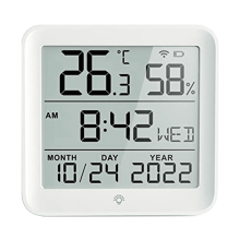 Reloj inteligente de temperatura y humedad Sensor de temperatura y humedad Reloj de temperatura y humedad