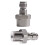 IMCBSTT2Pcs Universal 8mm Quick-Denconnect Adapter, M11x1 Θηλυκό Σπείρωμα και Εξωτερικό Σπείρωμα για Adapter 1