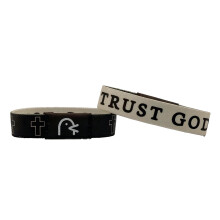 Bracelet biblique portable avec NFC, bijou chrétien avec verset biblique quotidien, cadeau religieux inspirant pour hommes, femmes et adolescents
