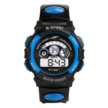 Kayannuo Vánoční výprodej Voděodolné Pánské Digitální LED Quartz Budík Sportovní Náramkové Hodinky