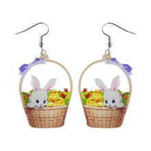 Orecchini per feste di Halloween Lhked, orecchini di Pasqua, orecchini acrilici, orecchini con coniglio, orecchini da donna 2023