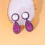 Orecchini staccabili in argento S925 con zirconi e perle, multicolore 6