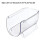 1-Pack Stackable Water Bottle Organizer for Kitchen Pantry Refrigerator, Wine Rack Storage Organizer, BPA-Free Plastic Holder 1