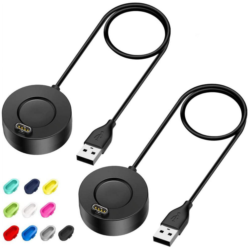 Charger Compatible With Garmin Vivoactive 3 4 4S 5/ Fenix 5 5S 5X/ Fenix 6 6S 6X/Venu 3/Venu Sq Music, 2 Pack 3.3 9773935960404