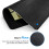 Yaelokre gummilåskantmusematte, kontorunderlag, skriveunderlag, spillmatte med flere koder, musematter for datamaskiner, bærbar PC-mus, musematte 3