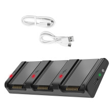 Leichter Akkumanager für DJI AIR3-Akkus: Laden, Aufbewahren und Umwandlung in eine Powerbank (65 W/100 W).