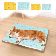 Tapete para animais de estimação Staron dupla face (azul), compatível com cães e gatos, cobertor acolchoado para gaiola de canil, edredom para
