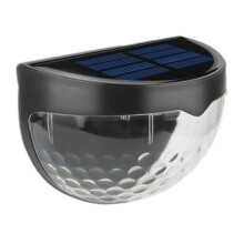 Summer Clearance! 2pcs Solar Fence Lights, Waterproof Outdoor Step Lights, Compatible with Garden, Porch, Pool, Yard, Wall Mount Decorative Lighting