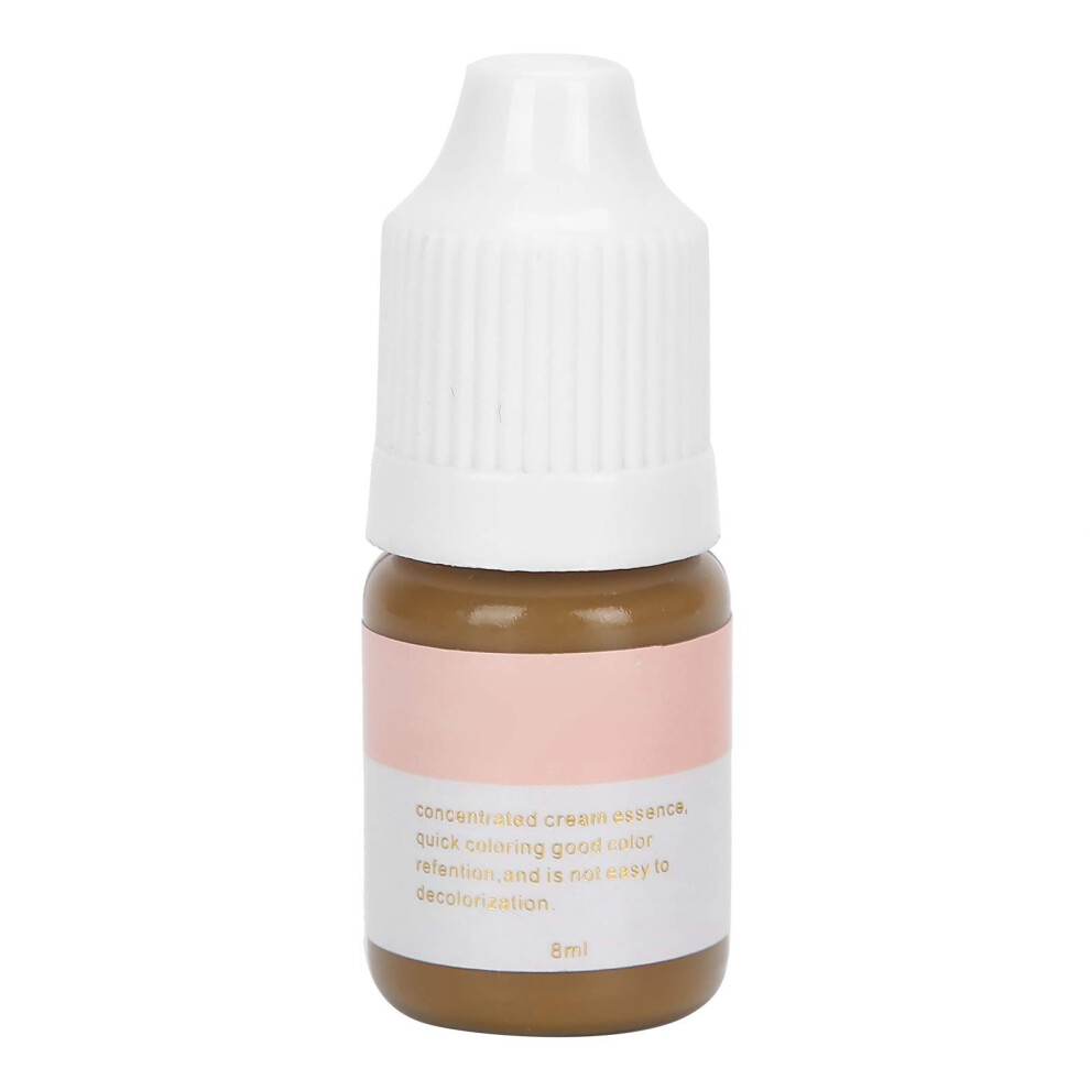 8ml Professional Tattoo Ink for Eyebrows PlantBased Microblading Pigment Khaki Stable Color