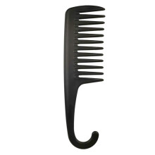 Wide Tooth Comb for Wet and Dry Hair, Heat Resistant Detangling Comb with Hanging Tail