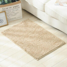 Tapis de bain Patgoal pour salle de bain, antidérapant, en chenille à poils longs, extra doux et absorbant, lavable en machine et séchage rapide.