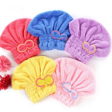 Travelwant Microfiber Hair Drying Caps, Extrame Soft & Ultra Absorbent, Fast Drying Hair Turban Wrap Towels Shower Cap for Girls and Women