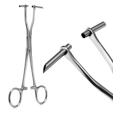 Stainless Steel Piercing Forceps 6.5 Inch Corrosion Resistant Autoclavable Body Jewelry Tool