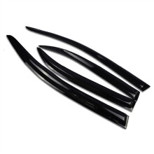 Car Window Visor Rain Guard for Ford Focus MK3 20122018 Dark Tint Wind Deflector UV Shield