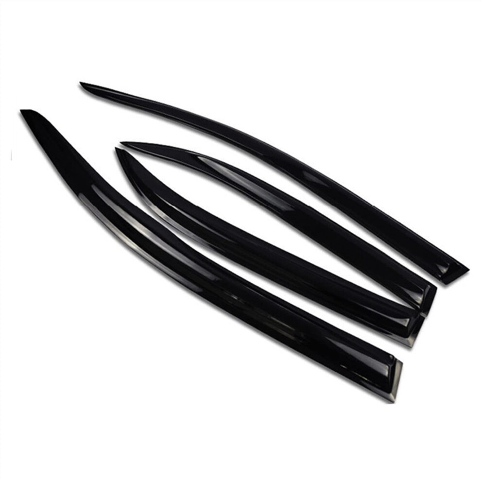 Car Window Visor Rain Guard For Ford Focus Mk3 20122018 Tint Wind Deflector Uv Shield Dark 9044945018387