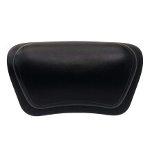 Bath Pillow for Tub with Ergonomic Neck Support, Waterproof Bathtub Headrest Cushion, Black